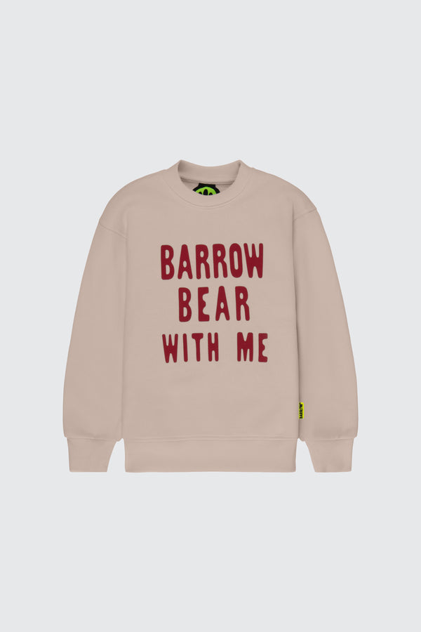 Barrow Kids Bear With Me Crewneck